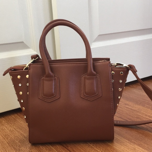 ✨BRAND NEW Brown Handbag with Gold Detailing ✨ - Picture 1 of 6